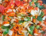Foto del paso 3 de la receta: Veggie burrito/fajita mexicana