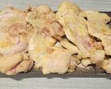 Foto del paso 1 de la receta: Pollo en salsa de champiñones y zanahoria