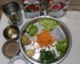 વેજીટેબલ સૂપ (Vegetable Soup Recipe In Gujarati) રેસીપી સ્ટેપ1ફોટો