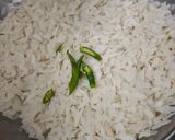 A picture of step 1 of Poha (quick breakfast).