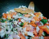 A picture of step 2 of Dal kanda.