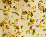 A picture of step 7 of Pistachios, cranberries and almond fudge.
