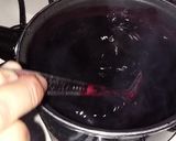 Foto del paso 5 de la receta: Panna cotta a base de menta a acompañado de un coulis de jamaica