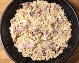 Une image de l'étape 6 de Coquillettes bacon Saint Môret.
