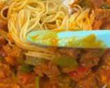 A picture of step 5 of Baked Spaghetti with Chorizo.