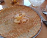 A picture of step 5 of Crepe with Almond Cream and Pear.