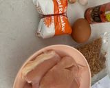 Foto langkah ke 1 dari resep Egg chicken roll ala hokben untuk anak.