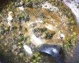 A picture of step 6 of Methi Matar Malai.
