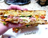 Pas rețetă Omlette-toast 4 fotografie