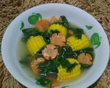 Foto langkah ke 7 dari resep Sayur bening bayam untuk bumil (^_-).