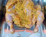 A picture of step 4 of Roast Chicken with Baharat Sauce and Sindhi Biryani.