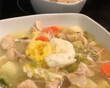 Foto del paso 2 de la receta: Sopa de pollo tipo pizca Andina a lo fit