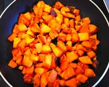 Csirkés gersli édesburgonyával recept fázis 4 fotója