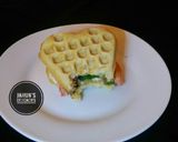 A picture of step 14 of Waffle Burger.
