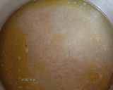 A picture of step 3 of Kodo millet custard pudding.