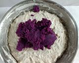 Foto langkah ke 2 dari resep Roti Sourdough Ubi Ungu Yeast Anggur.