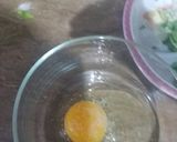 A picture of step 2 of Tawa double eggs twist.