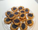 Foto del paso 7 de la receta Galletas de avena, plátano y mermelada