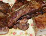 Foto del paso 9 de la receta: Asado, pechito y bondiola de cerdo a la parrilla saborizados