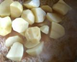 A picture of step 8 of Arabs love pilau and they make it in many ways....