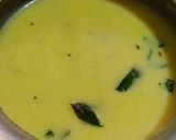 A picture of step 7 of Gujarat Kadi and khichadi.