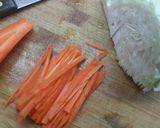 Hình bước làm 1 của món Salad cá chiên giòn