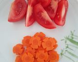 Hình bước làm 1 của món Canh Rong Biển Rau Củ Chay