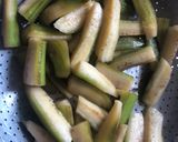 Hình bước làm 3 của món Chuối đậu om chay