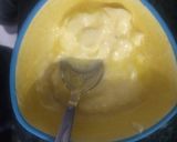 A picture of step 4 of Cake in kadai.