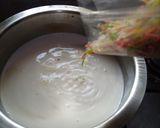 A picture of step 2 of Rabri Falooda.
