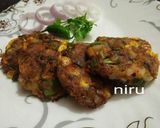 A picture of step 4 of Corn cutlets.