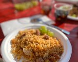 A picture of step 6 of José's Aragonese Migas.