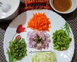 A picture of step 1 of Jini Dosa.