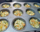 Foto del paso 5 de la receta: Mini quichés de calabacín y zanahoria