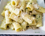 Foto del paso 4 de la receta: Rigatoni al pesto genovese