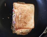 A picture of step 4 of Bread in egg toast.