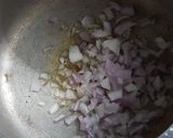 A picture of step 1 of Dalia pulao.