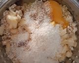 Foto del paso 1 de la receta: Galletitas de avena, coco y manzana