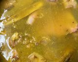 A picture of step 3 of Soto Sapi/Traditional Indonesian Yellow Soup.
