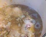 A picture of step 6 of Chicken soup when under the weather.