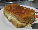 Foto del paso 9 de la receta: Sándwich🥯hawaiano🥓en pan de plátano🍞🥯🍍