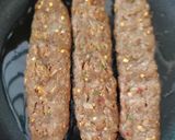 A picture of step 6 of Turkish adana kabab 😍🇹🇷.