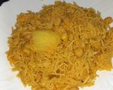 A picture of step 4 of Spicy chana pulao.
