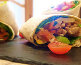 Foto del paso 12 de la receta: Wrap de pollo con verduras ¡Saludable!