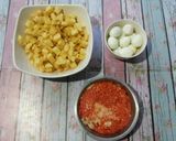 Foto langkah ke 2 dari resep Sambel goreng kentang & telur puyuh.