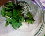 A picture of step 3 of Dahi Bary chaat.