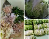 Foto langkah ke 2 dari resep Sawi gulung isi ayam (GMdietday6).