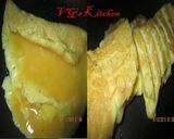 A picture of step 1 of ARROZ CHAUFA De POLLO -- Peruvian Chicken Fried Rice.