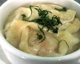 Soup Pangsit Rebus isi Ayam Udang langkah memasak 7 foto