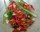 Foto langkah ke 3 dari resep Tumis Bunga Pepaya/ Kembang Kates Grendel.